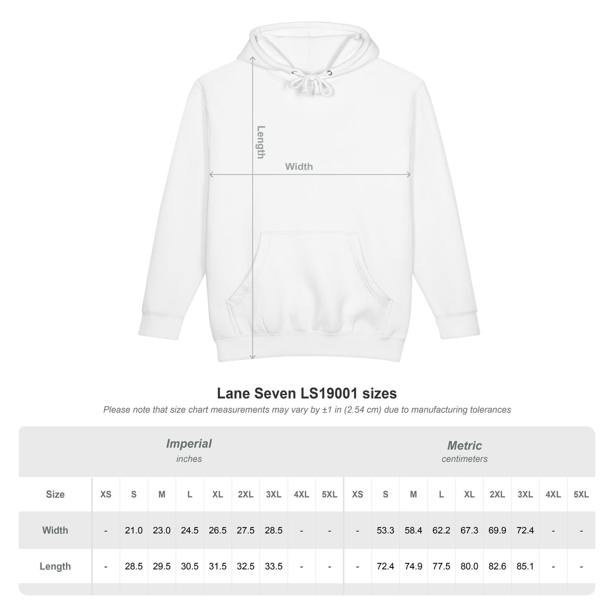 "RACEDEPT" Heavyweight Pullover Hoodie - Storm