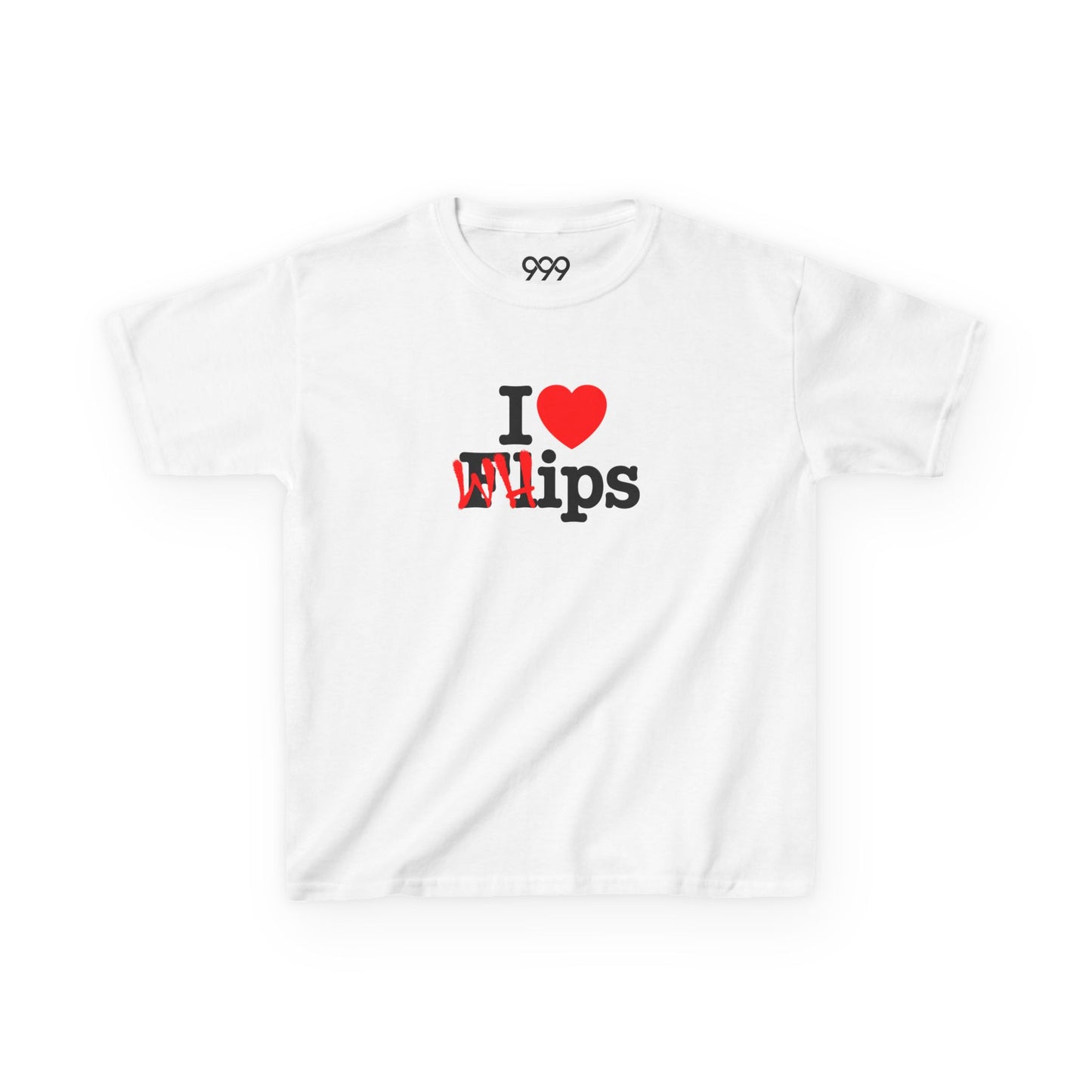 "I Heart Whips" Kids T-Shirt - White