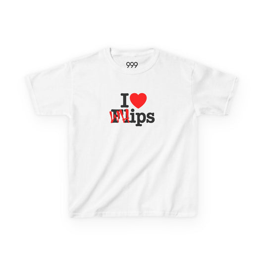 "I Heart Whips" Kids T-Shirt - White