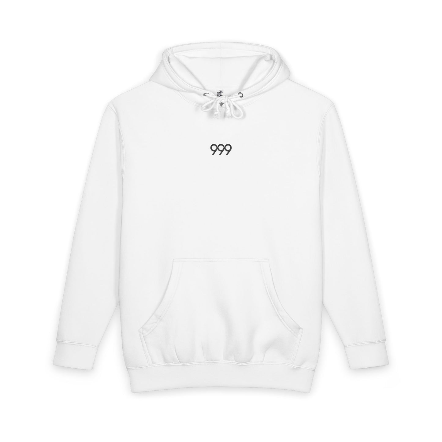999 Heavyweight Pullover Hoodie - White