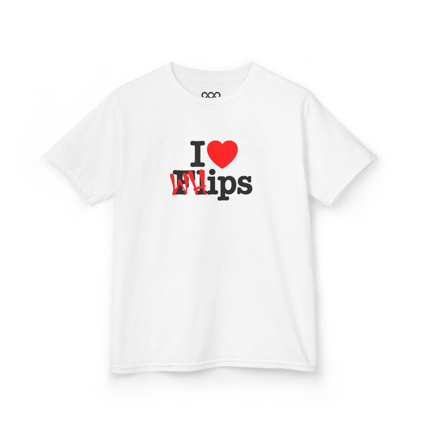 "I Heart Whips" Kids T-Shirt - White