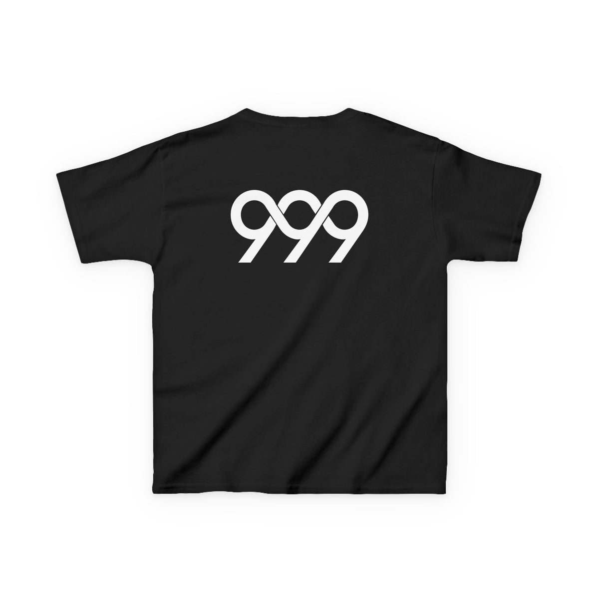 "999" Kids T-Shirt - Black