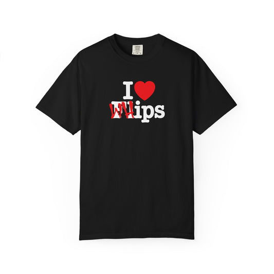 "I Heart Whips" Tee - Black