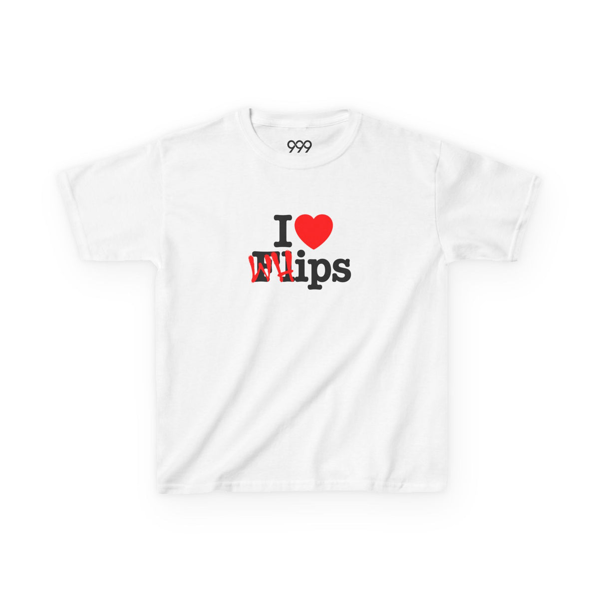 "I Heart Whips" Kids T-Shirt - White