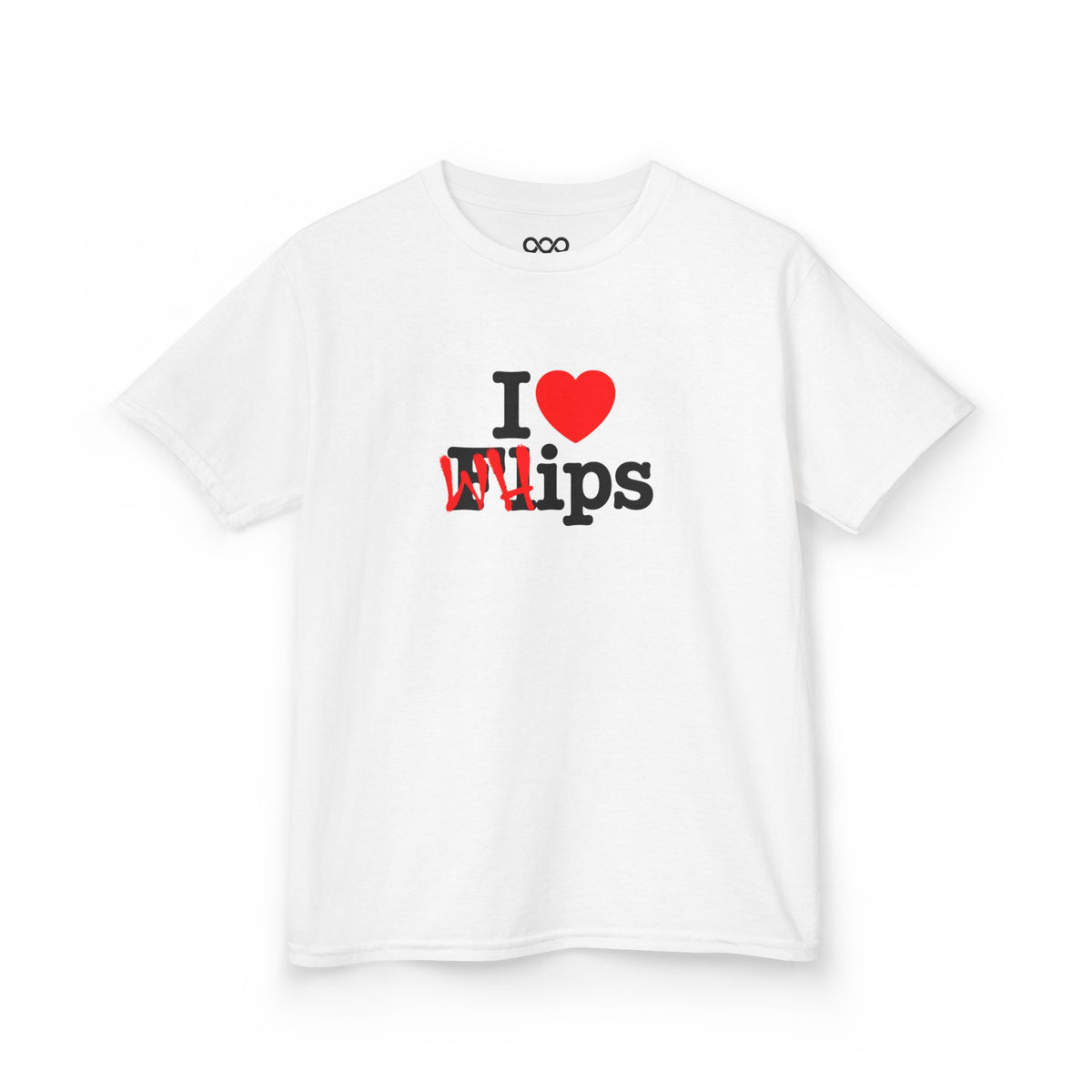 "I Heart Whips" Kids T-Shirt - White