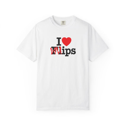"I Heart Whips" Tee - White