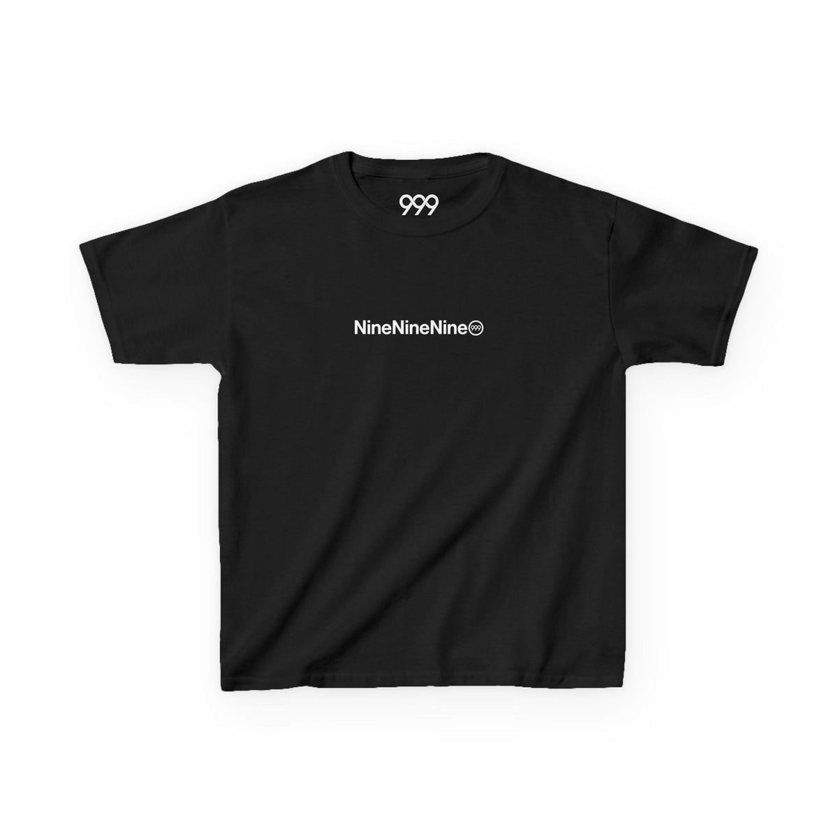 "999" Kids T-Shirt - Black