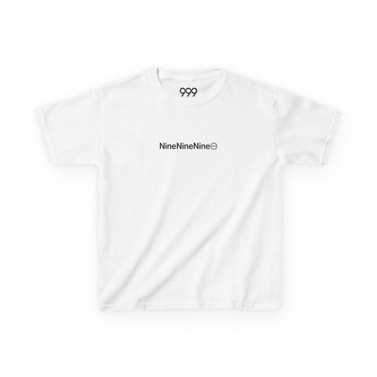 NineNineNine Kids T-Shirt - White